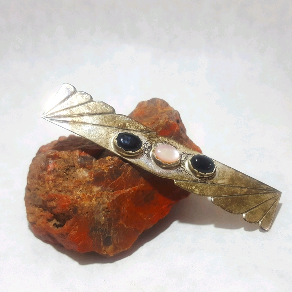 vintage sterling brooch